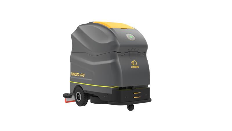 清晨雨:駕駛式洗地車和無人智能洗地機哪個更好?